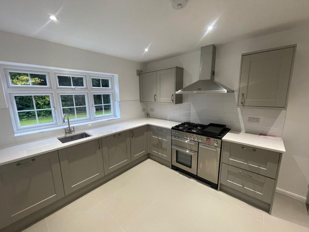 kitchen refurbishment project